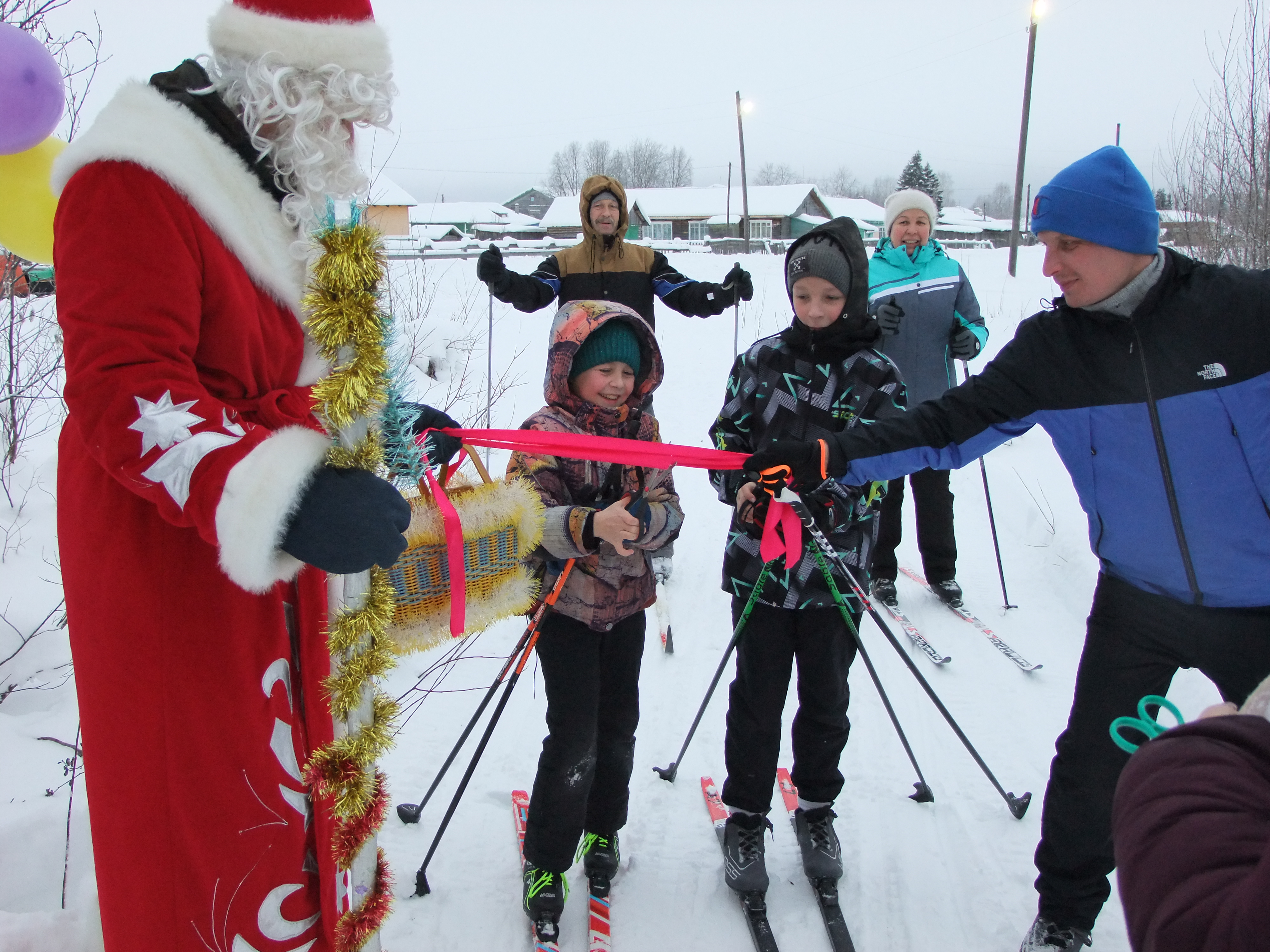 23 декабря в с. Трусово состоялось открытие лыжного сезона.